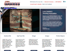 Tablet Screenshot of limasabres.com